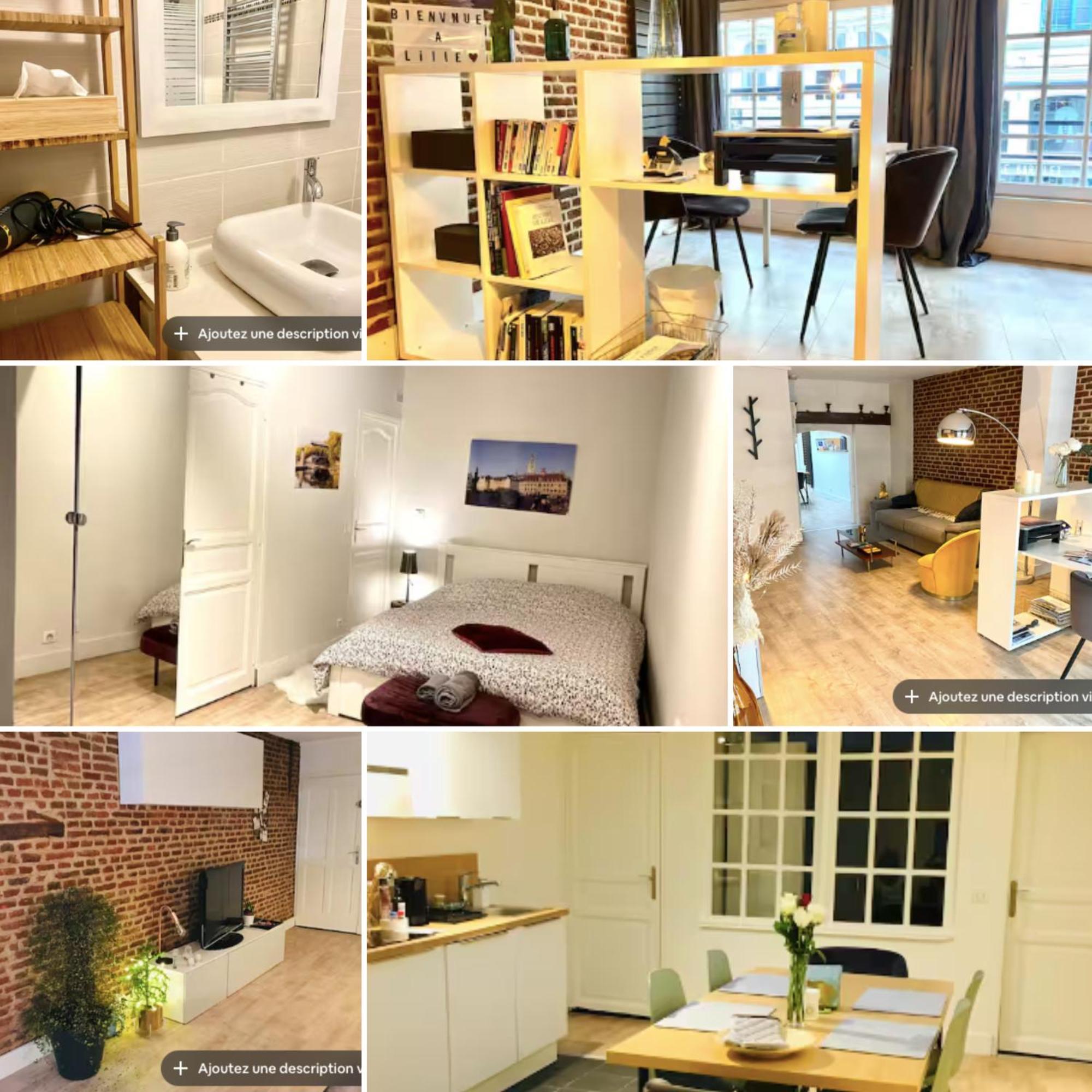 Appartement Heloise, Le Charme Du Vieux-Lila Exterior foto