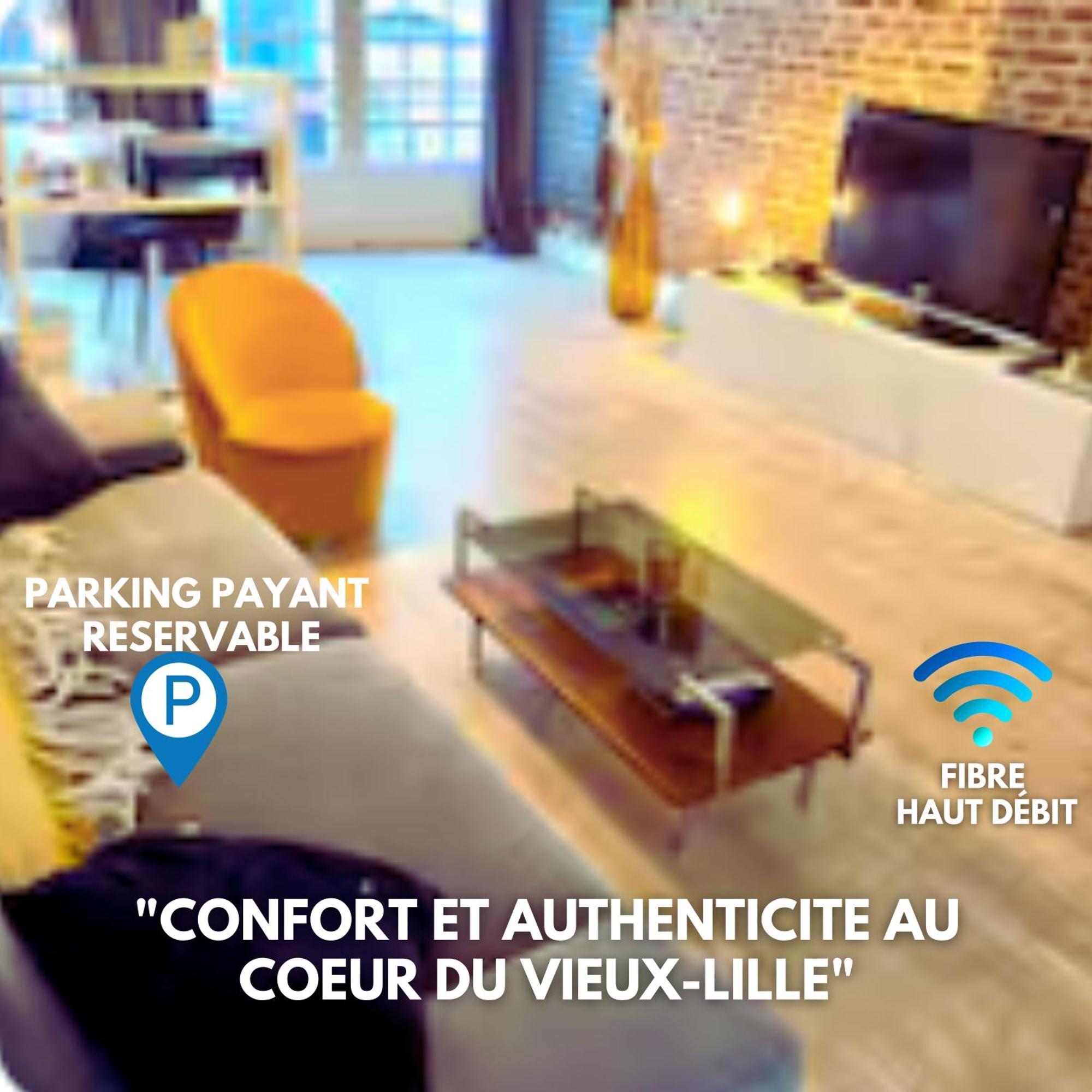 Appartement Heloise, Le Charme Du Vieux-Lila Exterior foto